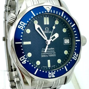 Omega Seamaster Midsize 36mm 168.1 Steel Blue Wave Automatic