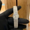 Men and women vintage omega geneve 18k gold diamond watch